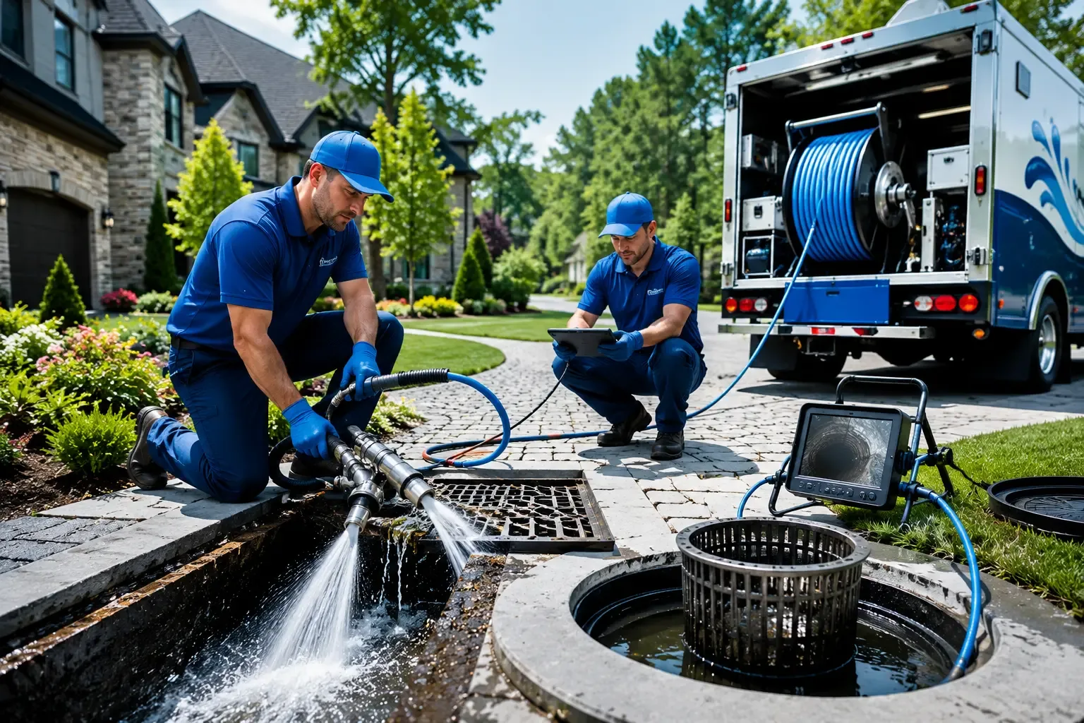 Local outdoor drain cleaning professionals in Bruington, VA